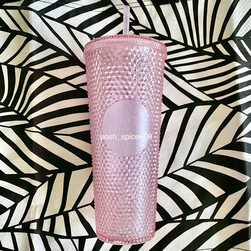 STARBUCKS TAIWAN Light Pink Bling Studded